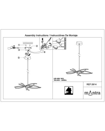 ***OFER/DES*** AIRE LED * LÁMPARA 42W (AIRE)